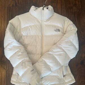 The North Face Women's Cream Puffer Jacket